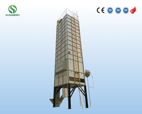 Máy sấy ngũ cốc tuần hoàn 3kW 22T Máy sấy ngũ cốc dòng hỗn hợp để lưu trữ
