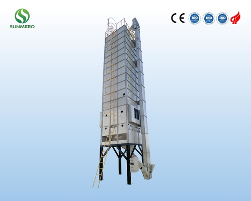 Nhiệt độ thấp Máy sấy dòng hỗn hợp 20Ton tuần hoàn cho máy xay xát gạo