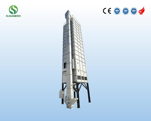 Máy sấy hạt gạo tự động 15T Hệ thống sấy hạt rung chuyển với sự chấp thuận ISO14001
