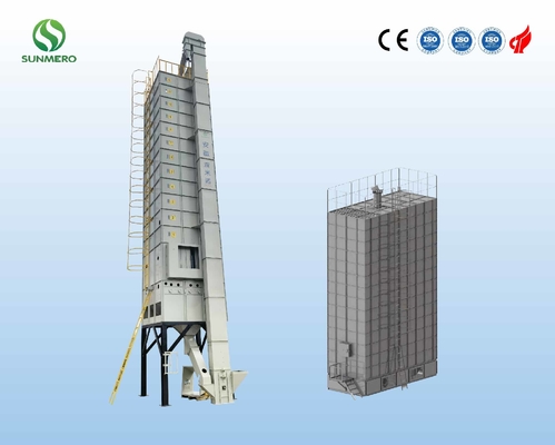 ISO9001 Máy sấy ngũ cốc đứng Máy chế biến gạo 220V