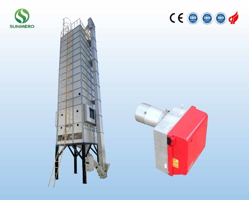 Phê duyệt CE Máy sấy ngũ cốc nằm ngang 15T, Thiết bị chế biến ngũ cốc