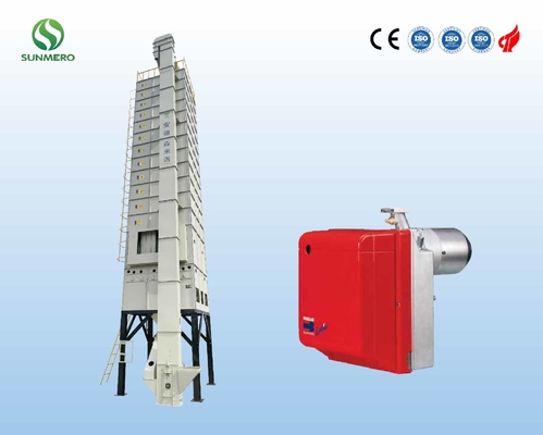 Phê duyệt CE Máy sấy ngũ cốc nằm ngang 15T, Thiết bị chế biến ngũ cốc