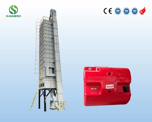 Máy sấy lúa mì đáng tin cậy 20Ton 8.47Kw Hiệu suất cao