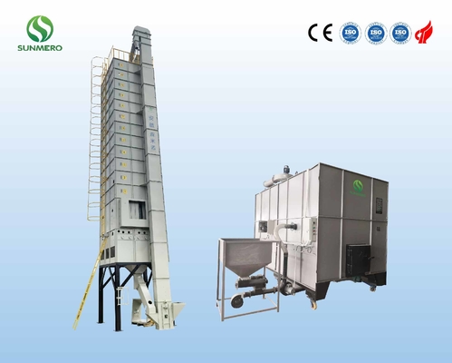 Máy sấy lúa 80T Máy nông nghiệp với lò trấu