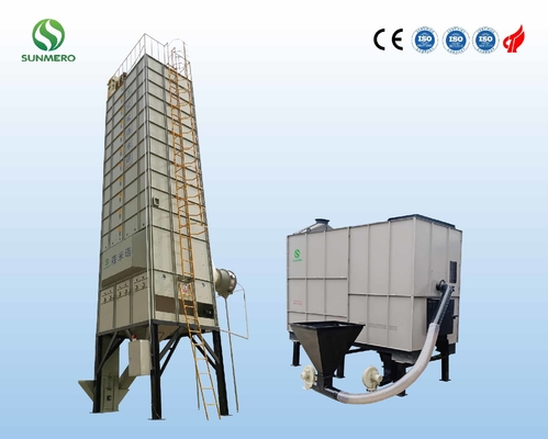 Máy sấy ngũ cốc nông nghiệp 22T Máy sấy ngũ cốc thẳng đứng cho nông dân