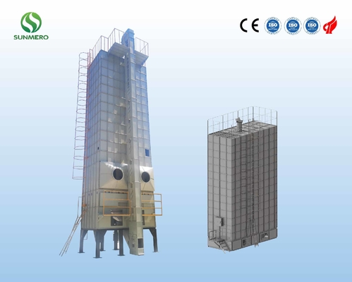 Thiết bị sấy ngô tuần hoàn 380V để bảo quản ngũ cốc