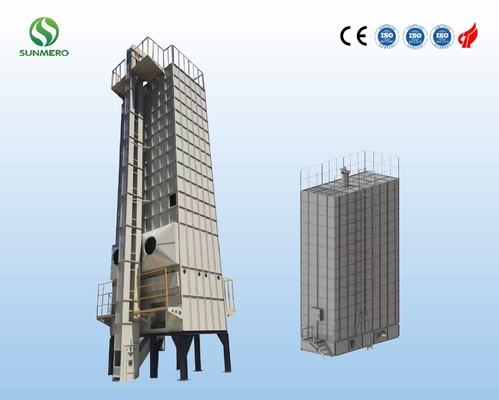 Máy sấy ngũ cốc tuần hoàn 15 tấn tùy chỉnh