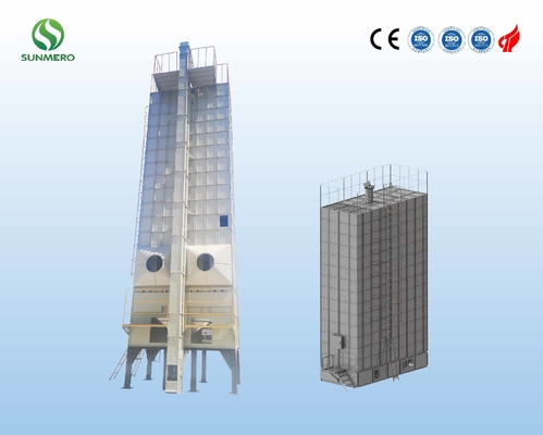 Máy sấy trấu cơ khí nằm ngang cho bột gạo