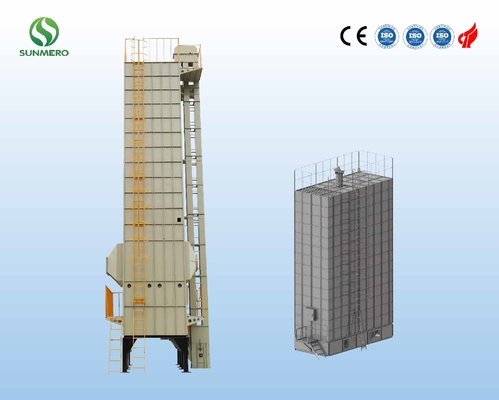 Máy sấy ngũ cốc tuần hoàn 15 tấn tùy chỉnh