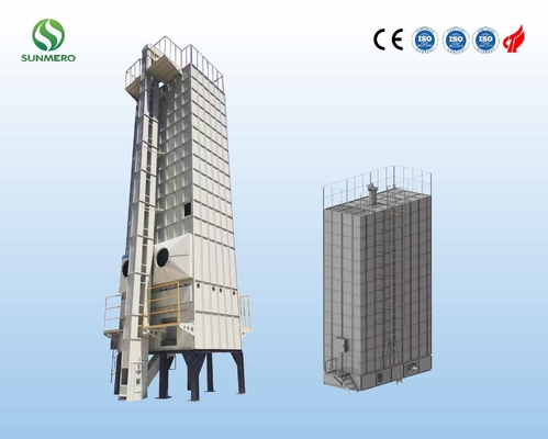ISO18001 180 tấn / mẻ Máy sấy ngũ cốc cho máy xay xát gạo Việt Nam