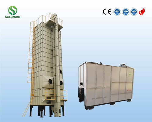 Máy sấy hạt lúa mì thẳng đứng 380V Nông nghiệp tự động hóa cao