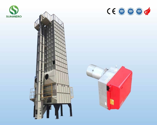 Máy sấy ngũ cốc tuần hoàn nhiên liệu đa dạng Sunmero cho đậu nành lúa mì ngô