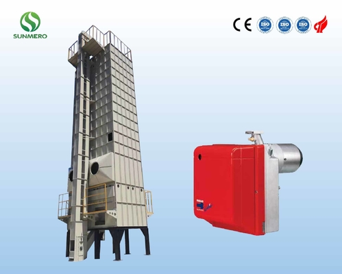 Tốc độ sấy nhanh Máy sấy ngô dòng hỗn hợp 32 tấn mỗi mẻ