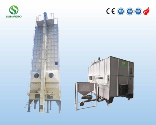 Máy sấy hạt kết cấu nhỏ gọn 30T, Máy sấy hạt tự động