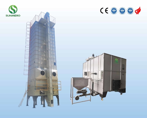 Tốc độ sấy nhanh Máy sấy ngô dòng hỗn hợp 32 tấn mỗi mẻ