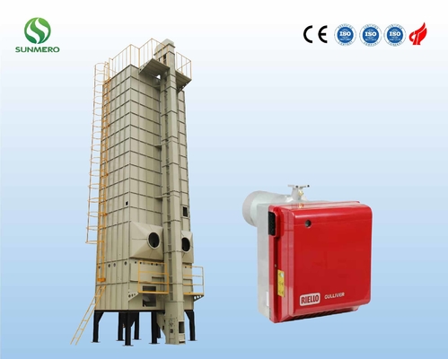 Máy sấy lúa kiểu dòng chảy ngang SUNMERO để bảo quản ngũ cốc