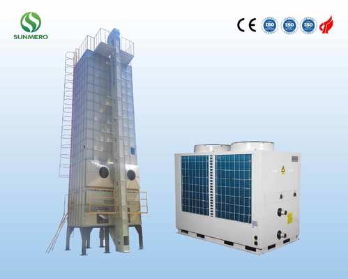 Máy sấy ngũ cốc thương mại dạng đứng 30T hoàn toàn tự động