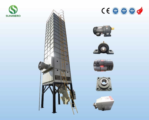 Máy sấy hạt gạo điện công nghiệp 15 tấn mỗi mẻ cho ngô ngô