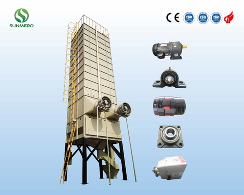 Phê duyệt ISO9001 Máy sấy lúa an toàn cao 22 tấn mỗi mẻ