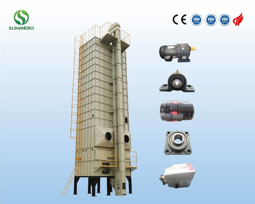 Máy sấy ngũ cốc cơ học tuần hoàn 30T Máy chế biến ngũ cốc cho lúa mì