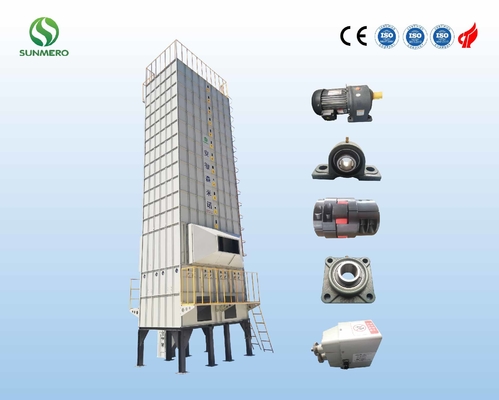Máy sấy hạt tự động được chứng nhận ISO14001 trong ngành lúa gạo
