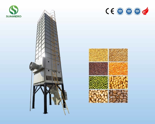 5.5kW 15 tấn mỗi mẻ Máy sấy ngũ cốc Chống ăn mòn