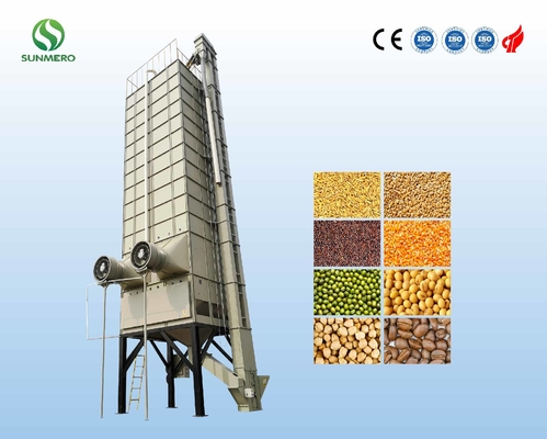 Phê duyệt ISO9001 Máy sấy lúa an toàn cao 22 tấn mỗi mẻ