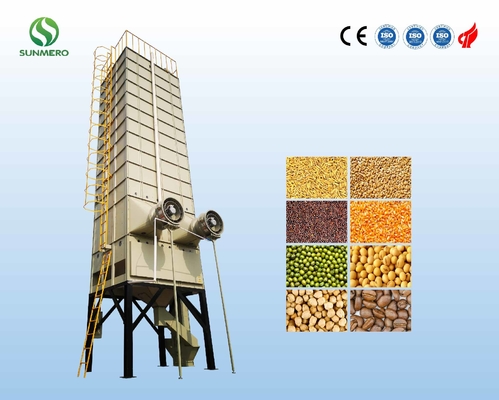 Máy chế biến gạo 22T được chứng nhận ISO9001 để sấy lúa