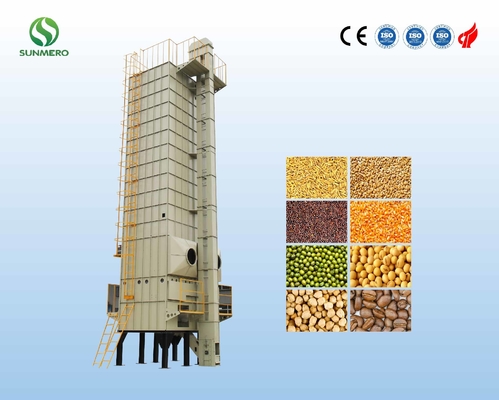 Máy sấy ngũ cốc tự động tuần hoàn nhiệt độ thấp 30 tấn mỗi mẻ