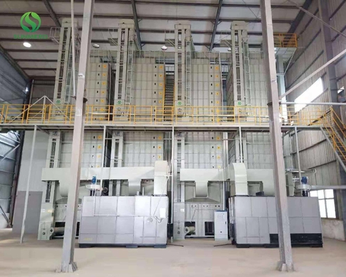 Máy sấy cơ tuần hoàn đứng 15 tấn cho ngô tự động hóa cao
