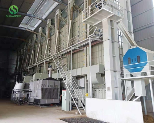 Máy móc hạt 3Kw Máy ​​sấy gạo 8 tấn mỗi giờ cho nhà máy chế biến gạo