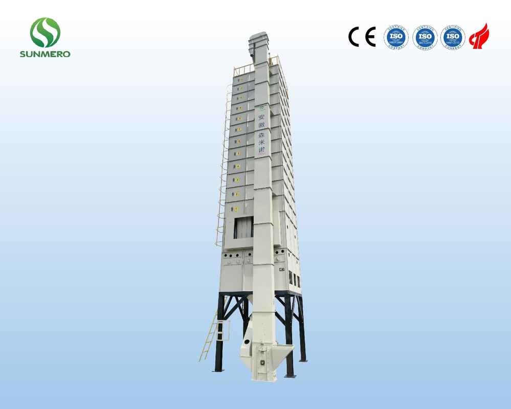 Máy sấy hạt gạo điện 5.5kW 20 tấn cho máy xay gạo trước khi chế biến gạo