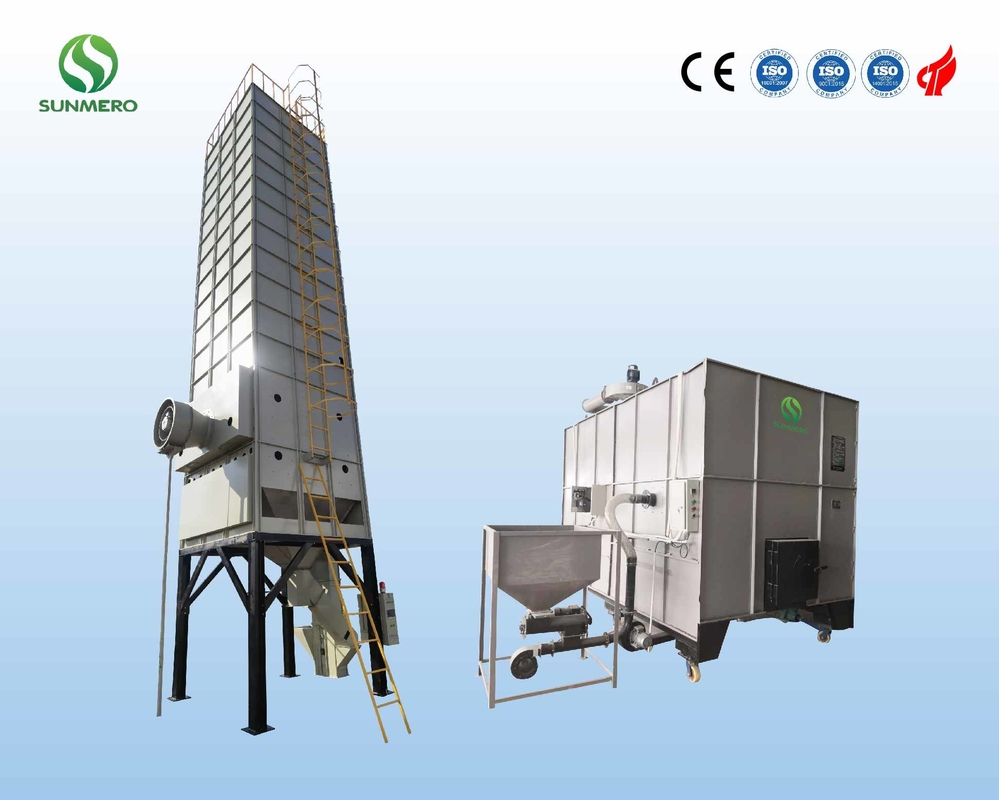 Máy sấy ngũ cốc loại tháp 1450 vòng / phút Máy sấy ngũ cốc nằm ngang