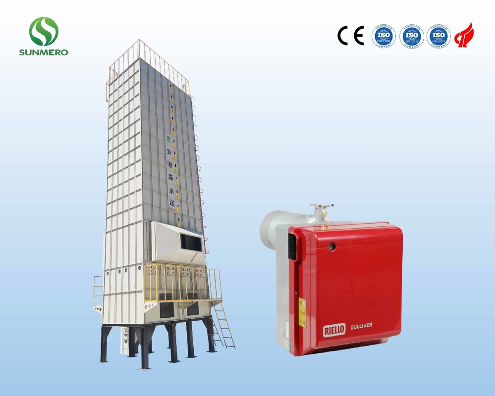 Máy sấy hạt tuần hoàn nhiệt độ thấp ISO9001 Phê duyệt cho ngô