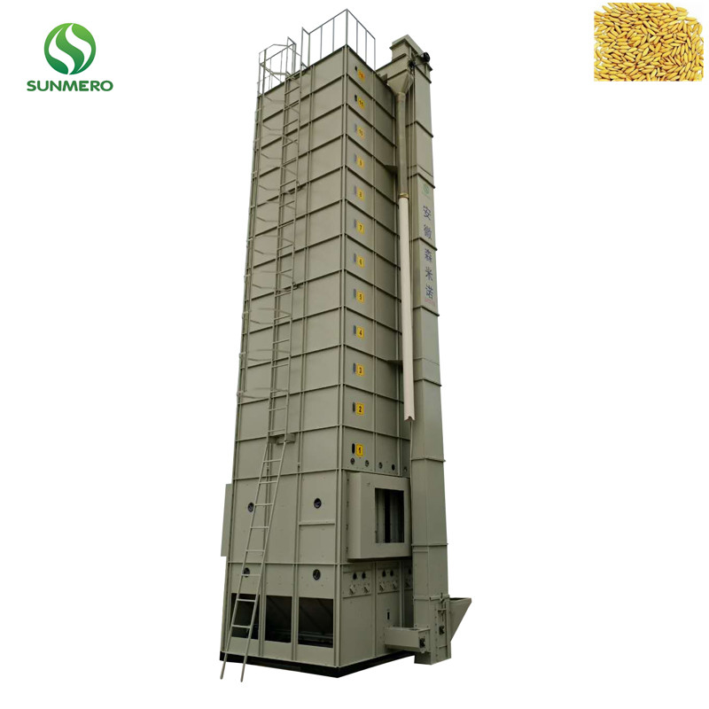 Máy sấy hạt đứng tự động hóa cao 20 tấn mỗi mẻ cho ngô đậu nành