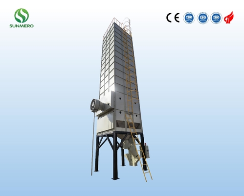 Máy sấy ngũ cốc công nghiệp đa năng dạng đứng Cơ 15 tấn