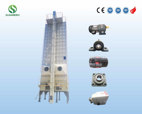 ISO18001 180 tấn / mẻ Máy sấy ngũ cốc cho máy xay xát gạo Việt Nam