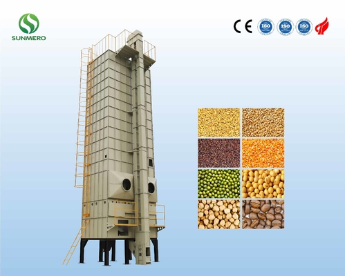 Máy sấy hạt tự động được chứng nhận ISO14001 trong ngành lúa gạo