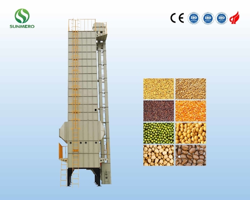Máy sấy ngũ cốc cơ học tuần hoàn 30T Máy chế biến ngũ cốc cho lúa mì