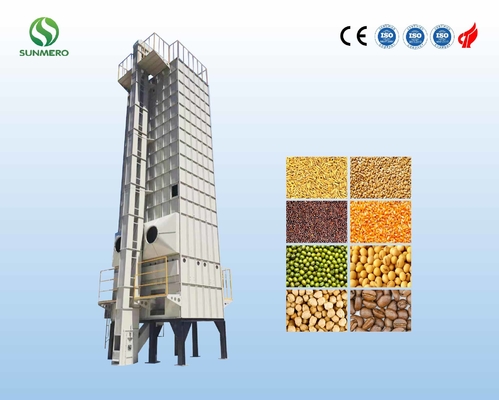 Máy sấy ngũ cốc đứng hoàn toàn tự động 30 tấn mỗi mẻ cho nhà máy bột mì